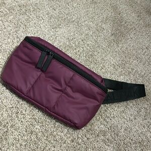 Calpak Luka Belt Bag in Plum